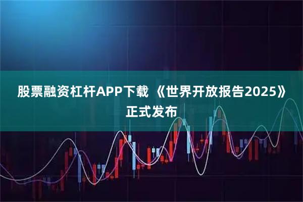 股票融资杠杆APP下载 《世界开放报告2025》正式发布